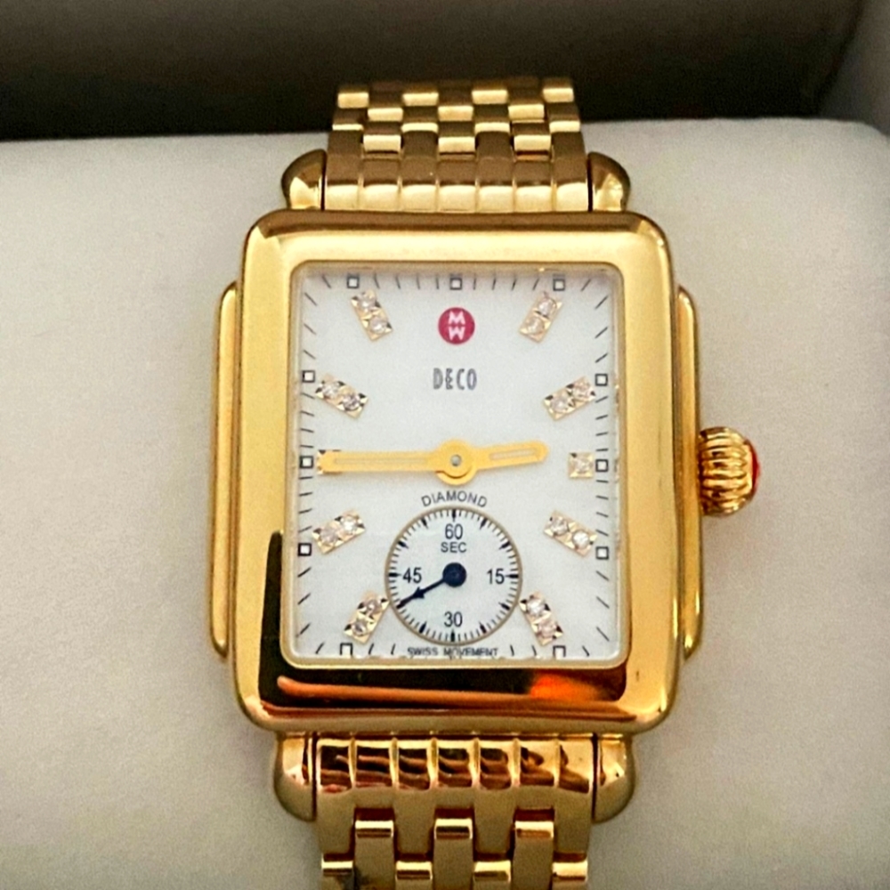 Michelle gold watch